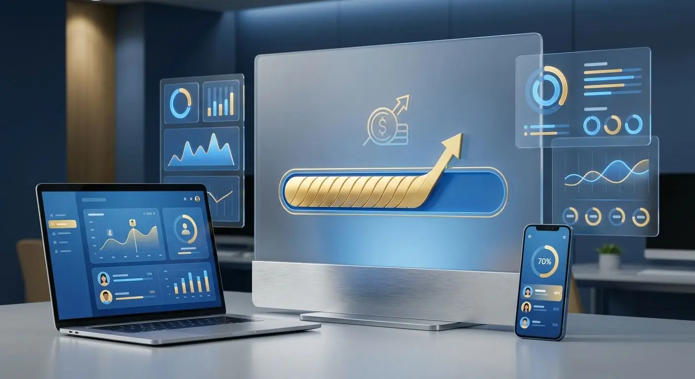 Tracking Wagering Progress for Bonus Balance Progress bar tracking bonus completion in an online account