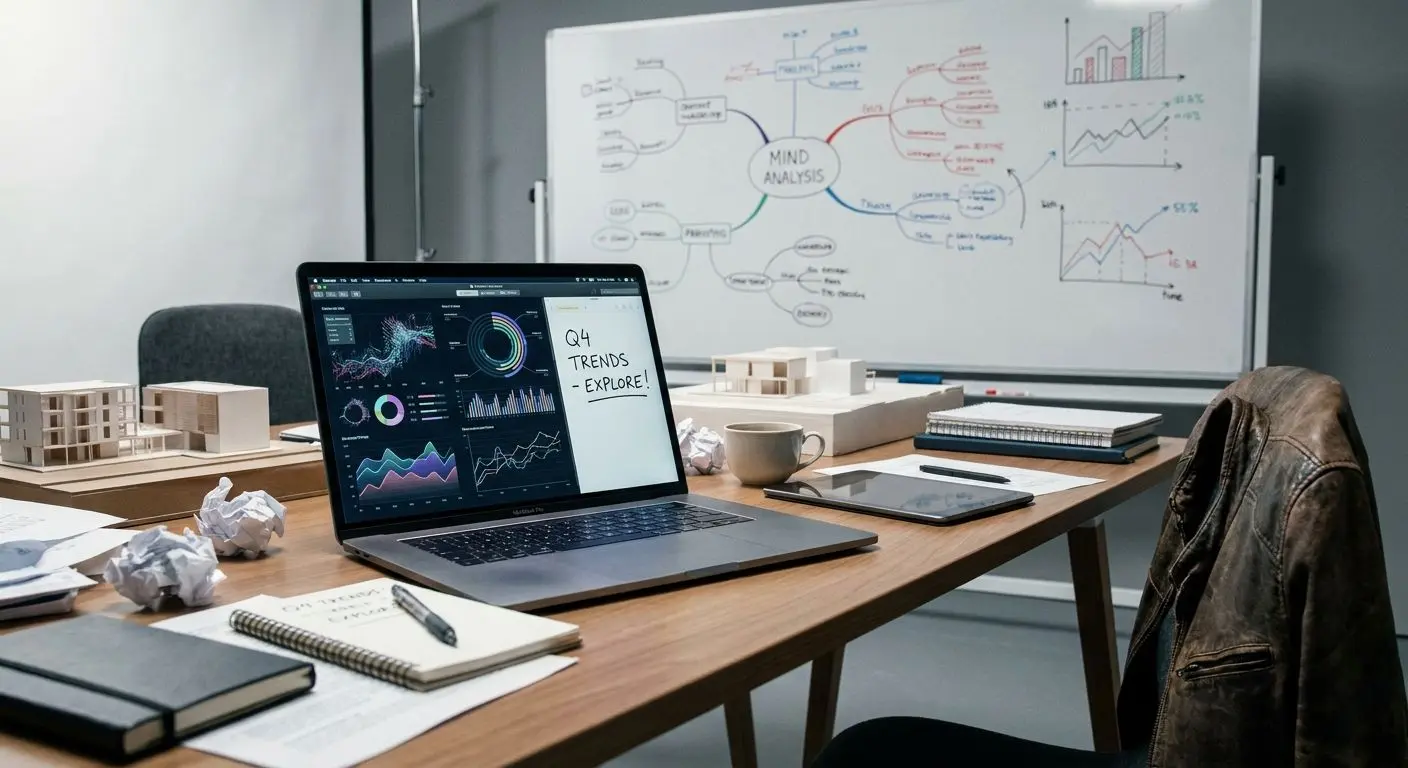 Abstract analyst workspace representing iGaming VIP research